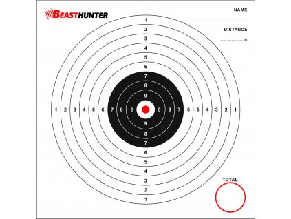Terče BeastHunter 14x14cm bal.100ks