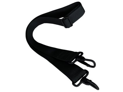 Popruh náhradní přes rameno ČERNÝ 120 cm