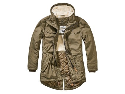 Bunda - parka MARSH LAKE ZELENÁ (velikost 3XL)