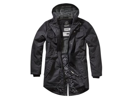 Bunda - parka MARSH LAKE ČERNÁ (velikost 3XL)