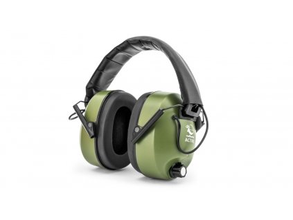 Sluchátka RealHunter Aktivní olivová