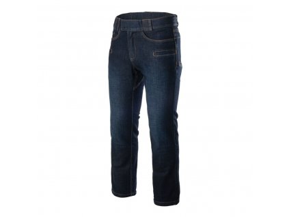 Kalhoty SLIM riflové GREYMAN JEANS® DENIM MID DARK BLUE  + Doprava zdarma na další nákup