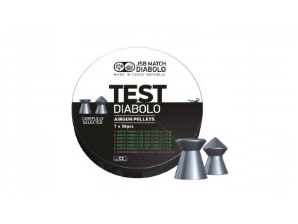 Diabolo JSB Match Test Light Weight 4,5mm 350ks