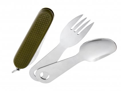 Turistický set Joker 5-dílný v zeleném pouzdře