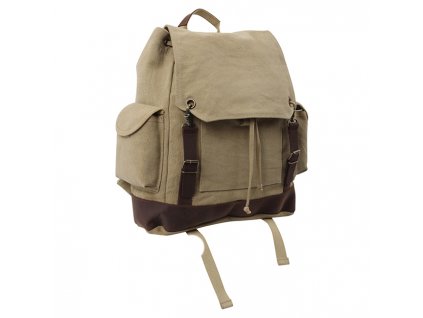 Batoh EXPEDITION VINTAGE KHAKI  + Doprava zdarma na další nákup