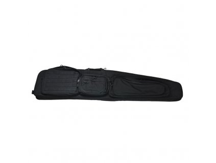 Pouzdro na pušku E57B SNIPER SLED 57" ČERNÉ  + Nůž Mikov Rybička stříbrná 130-NZn-1