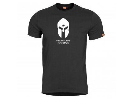 Triko SPARTAN HELMET ČERNÉ