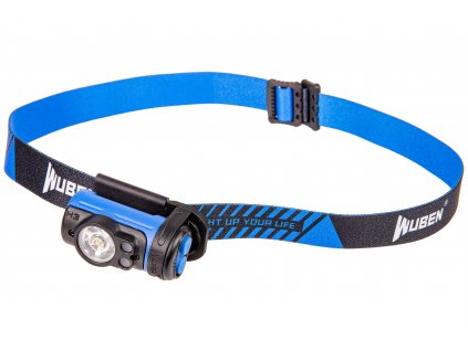 Čelová svítilna Wuben H3 blue