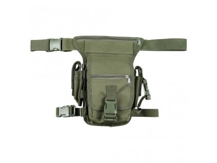 Pouzdro stehenní HIP BAG ZELENÉ