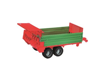 Siva přívěs Mengele rozmetač 1:16 za traktor Claas 1:16