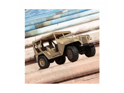 Americký jeep M151 1:14 pískový + Voucher na další nákup