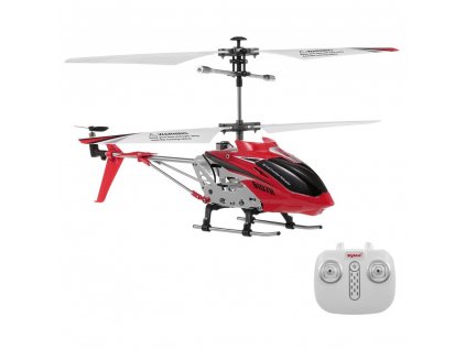 Syma S107H s barometrem ČERVENÁ, autostart, autopřistání.
