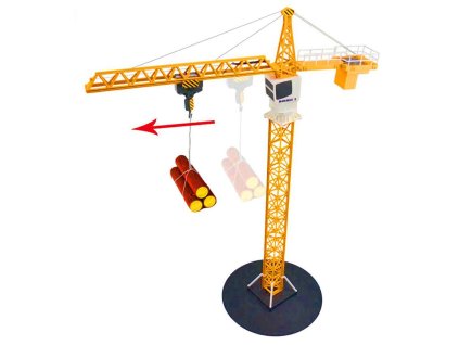 DOUBLE E RC věžový jeřáb Liebherr 1:20 nelicencovaný  + Doprava zdarma na další nákup