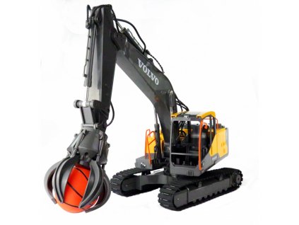 Siva RC pásový bagr Volvo 3v1 1:16  + Doprava zdarma na další nákup
