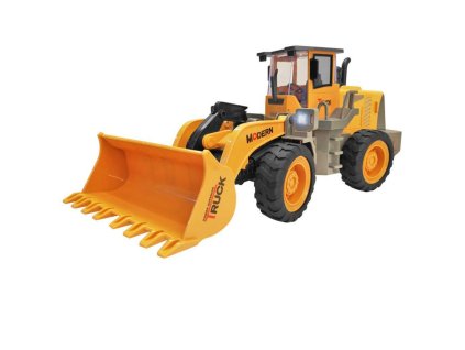 Kolový nakladač na dálkové ovládání, 6-ti kanálový, LED, zvuky, 2,4Ghz