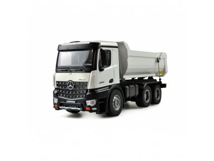 Mercedes-Benz Arocs, profesionální celokovový proporcionální sklápěč, nosnost 3,5 kg, bílý + Voucher na další nákup