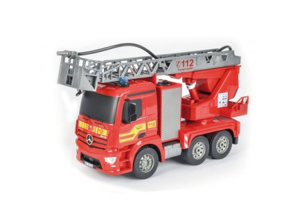 Mercedes-Benz hasičské auto s funkčním žebříkem a stříkačkou 1:20, 2,4 Ghz