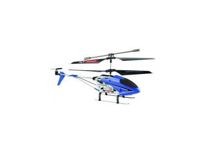 HELI C 908, 2.4 GHz, gyroskop, 2 rychlosti, LED, RTF, modrá + Voucher na další nákup