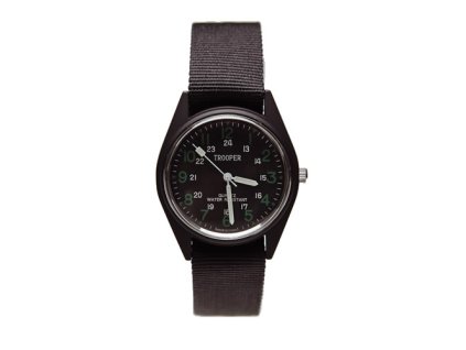 Hodinky FIELD voděodolné ČERNÉ  + Doprava zdarma na další nákup