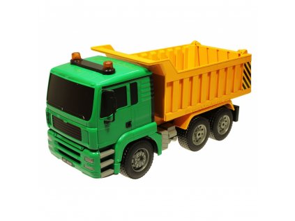 DUMP TRUCK 4WD Sklápěč 1:20, funkční korba, zvuk, LED, RTR