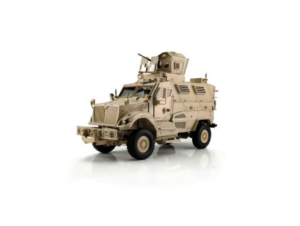 US MaxxPro 2WD MRAP 1:16, maketa, proporcionální, LED, zvuk, otočná střílna, funkční dveře + Voucher na další nákup