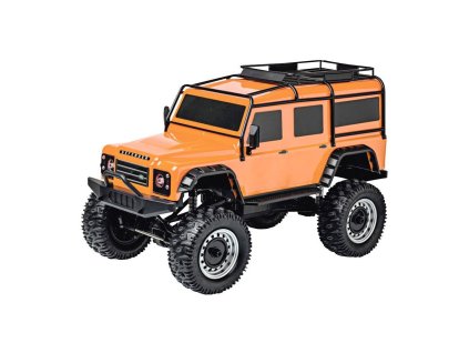 Siva LAND ROVER DEFENDER 4WD 1:8, oranžová, 2,4 Ghz, LED + Voucher na další nákup