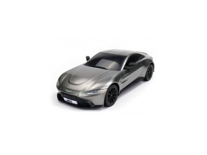 Siva Aston Martin VANTAGE, licencovaný model 1:14, LED, RTR, šedý + Voucher na další nákup