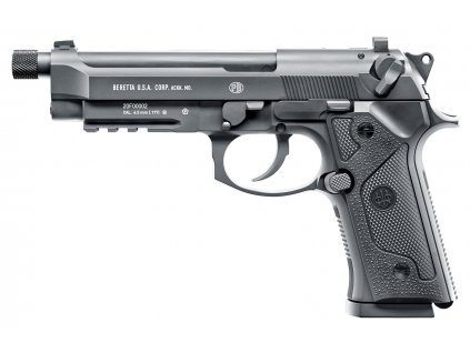 Vzduchová pistole Beretta M9A3 FM Black 4,5mm  + Sada 5ks bombiček CO2 12g