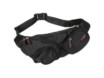 Ledvinka s kapsou na mobil ČERNÁ