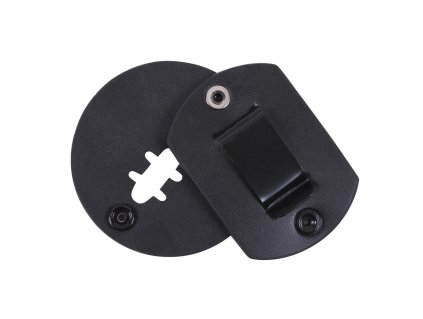 Držák odznaku kožený s klipem