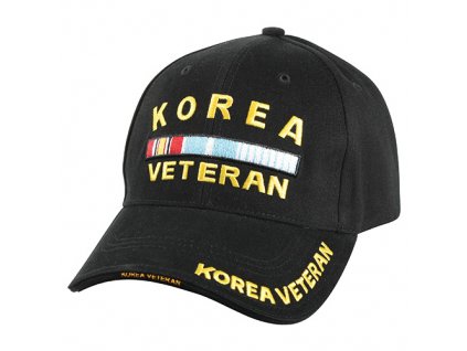 Čepice DELUXE KOREA VETERAN baseball ČERNÁ