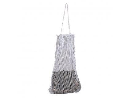 Pytel BARACUDA na prádlo síťovaný BÍLÝ