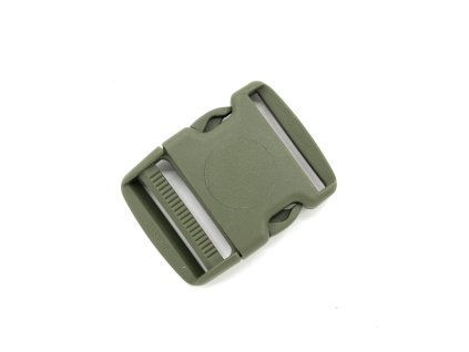 Spona/přezka plastová kompletní 50 mm ZELENÁ