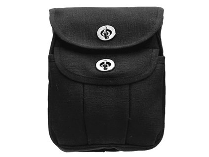 Kapsa plátěná RANGER na opasek ČERNÁ