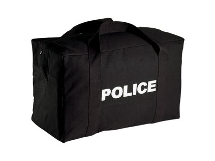 Taška velká s nápisem POLICE ČERNÁ