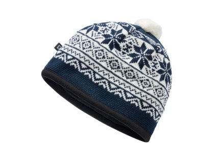 Čepice pletená SNOW CAP MODRÁ