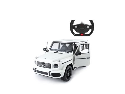 Rastar Mercedes Benz G63 1:14, licence, LED, metalický lak, bílý