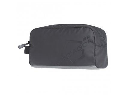 Taška RAW TRAVEL na toaletní potřeby STEALTH ČERNÁ