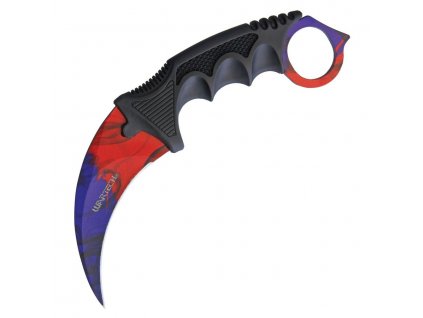 Nůž KARAMBIT pevná čepel BAREVNÝ