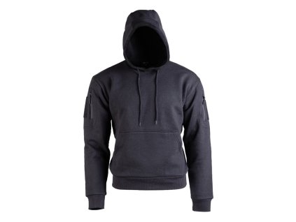 Mikina klokanka TACTICAL s kapucí ČERNÁ (velikost 3XL)