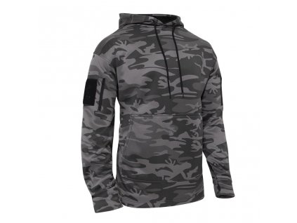 Mikina CONCEALED CARRY s kapucí BLACK CAMO  + Doprava zdarma na další nákup