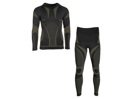 Komplet funkční PERFORMANCE spodky a triko ČERNÝ (velikost L-XL)