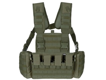 Vesta chest rig MISSION ZELENÁ  + Doprava zdarma na další nákup