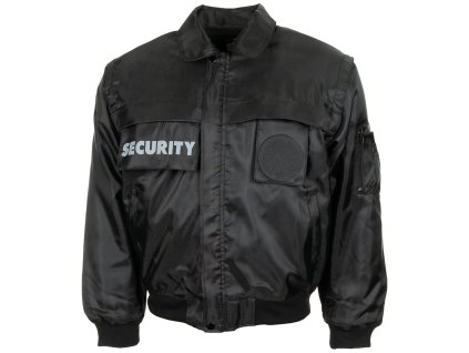 Bunda SECURITY ČERNÁ (velikost 4XL)