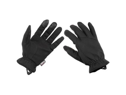 Rukavice prstové lehké ČERNÉ (velikost L)