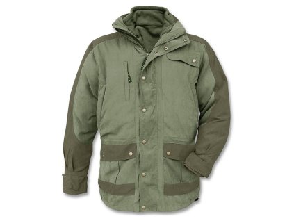 Bunda HUNTER lovecká s FLEECE vložkou ZELENÁ (velikost S)