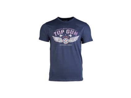 Triko krátký rukáv PILOTS ELITE SCHOOL MODRÉ (velikost L)