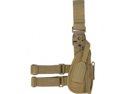 Pouzdro pistolové TACTICAL stehenní COYOTE