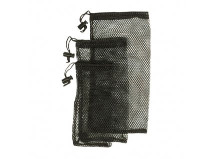 Sáčky stahovací síťkové ČERNÉ 3ks