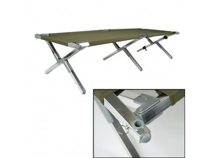 Lehátko US GEN.II skládací s AL rámem ZELENÉ  + Doprava zdarma na další nákup